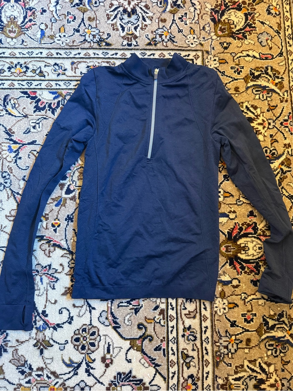 NWOT Tory Burch Sport Quarter Zip Performance Shirt